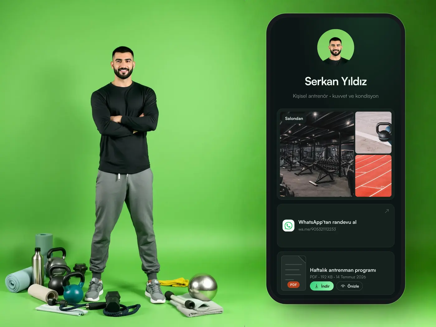 Serkan Yıldız — Spor hocası